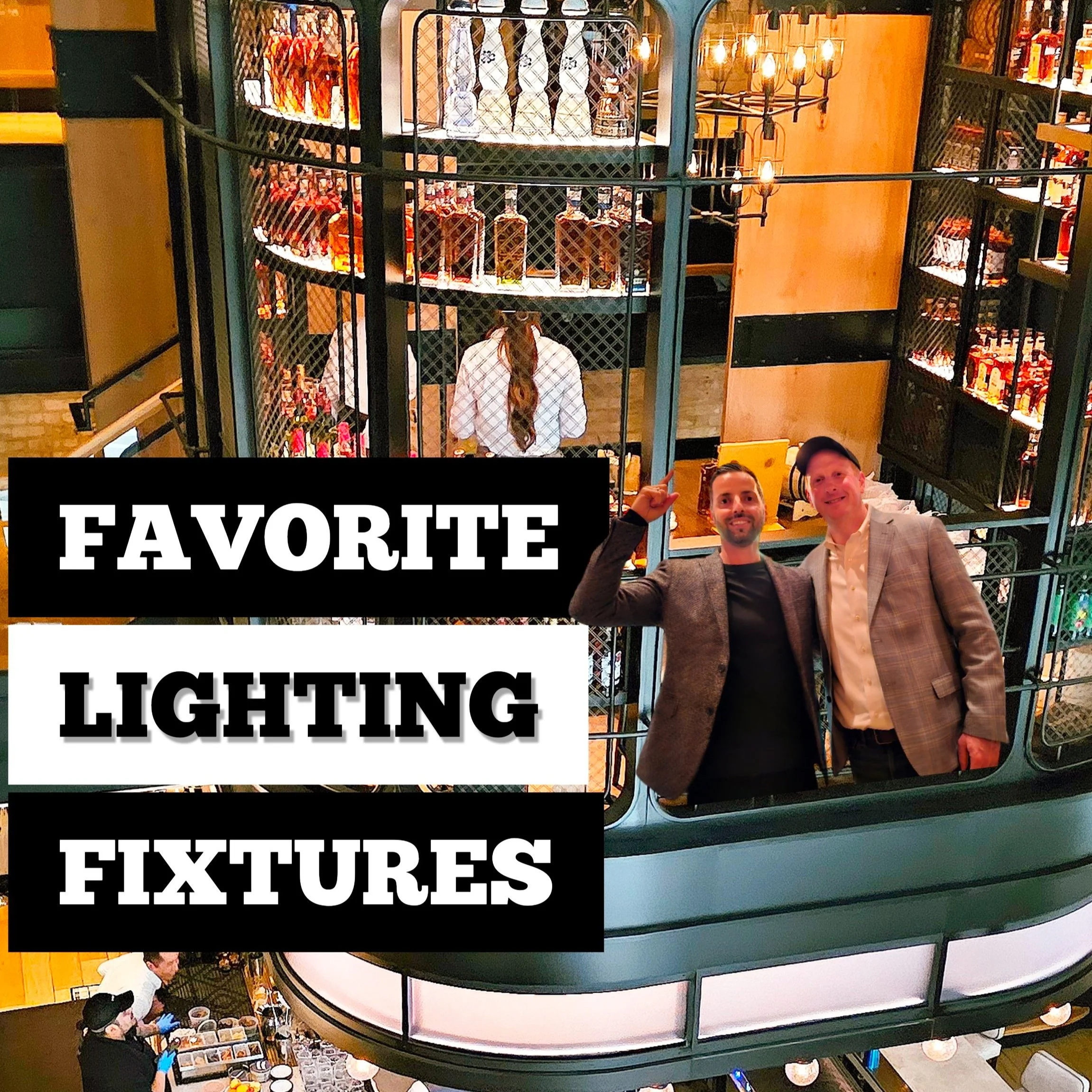 OUR FAVORITE LIGHTING FIXTURE AT A NEW RESTAURANT IN CHICAGO