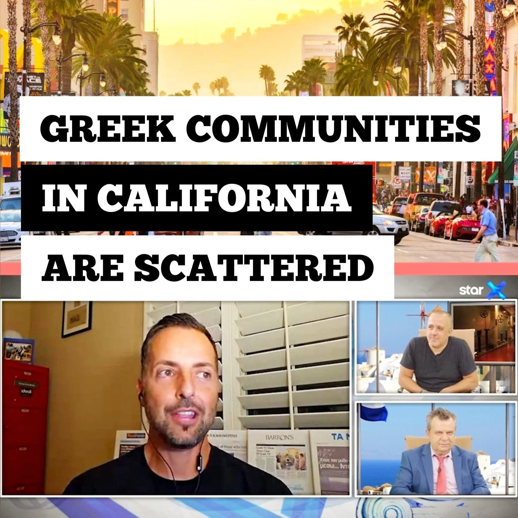 NO CORE AREA FOR THE GREEKS IN LOS ANGELES - BUT WHY?