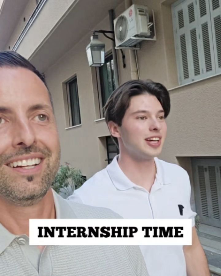 🚀 Proud moment to have my nephew, Yianni Protopapas, join us for his first official business internship at @ideoligroup

🏃&zwj;♂️ We packed a couple of days in Athens with everything from client meetings, events, and presentations to sales sessions