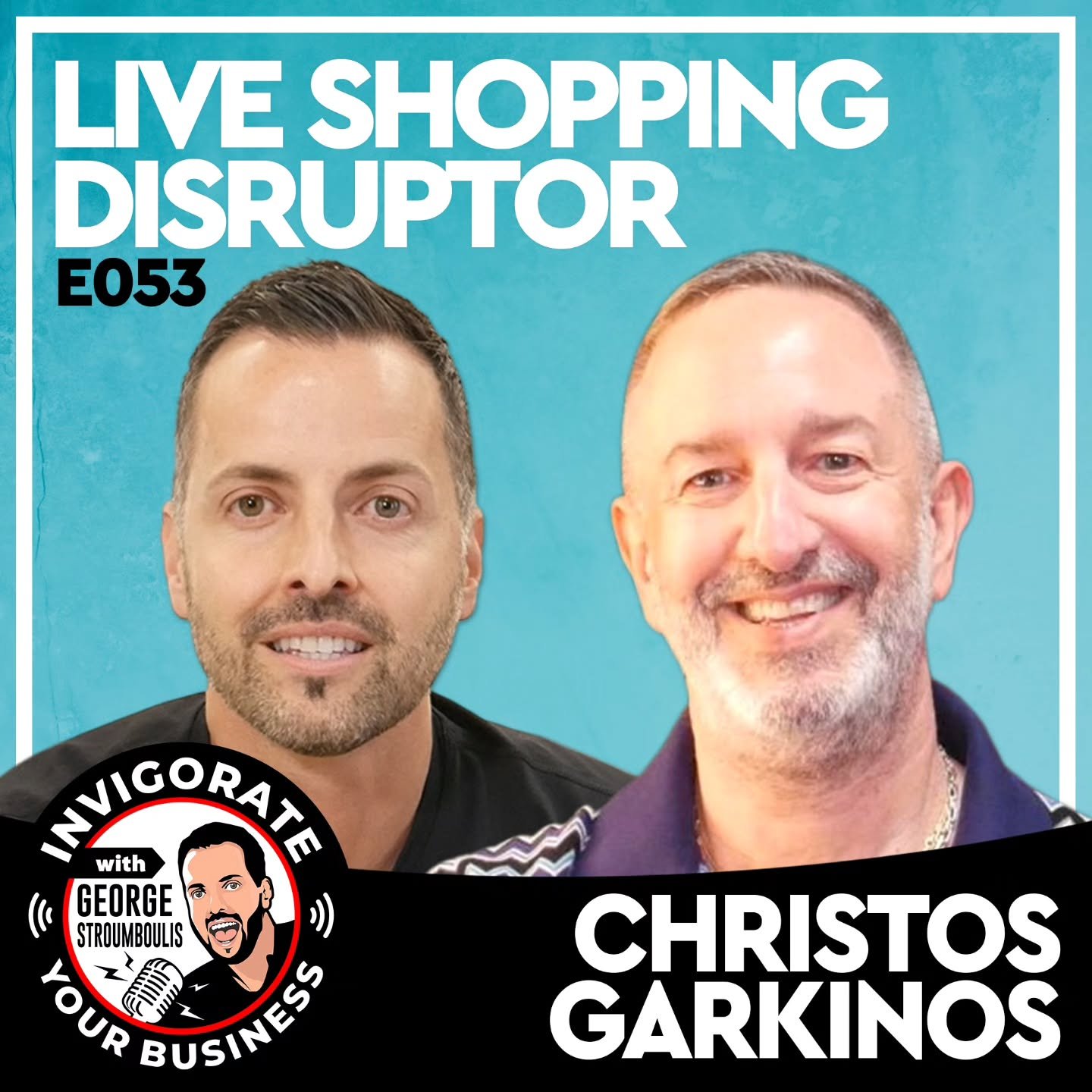 🎙️💎 Live Shopping Disruptor with Christos Garkinos 🔗 Link to Episode in Bio 

📌 @GeorgeStroumboulis sits down with fashion icon, entrepreneur, and TV personality Christos Garkinos (@CovetByChristos) to talk luxury styling, personal reinvention, a