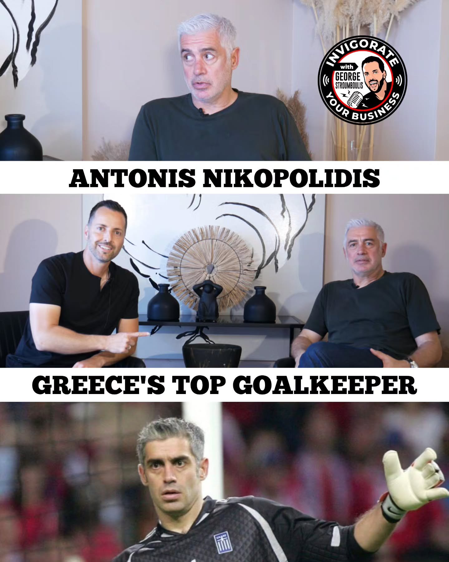 🎙⚽ From the Net to the Mic: Nikopolidis Joins Us

I sat down in Athens with Greece&rsquo;s legendary goalkeeper and Euro 2004 hero Antonis Nikopolidis (@nikopolidisa71) for an unforgettable conversation. 

We covered everything &mdash; soccer, work 