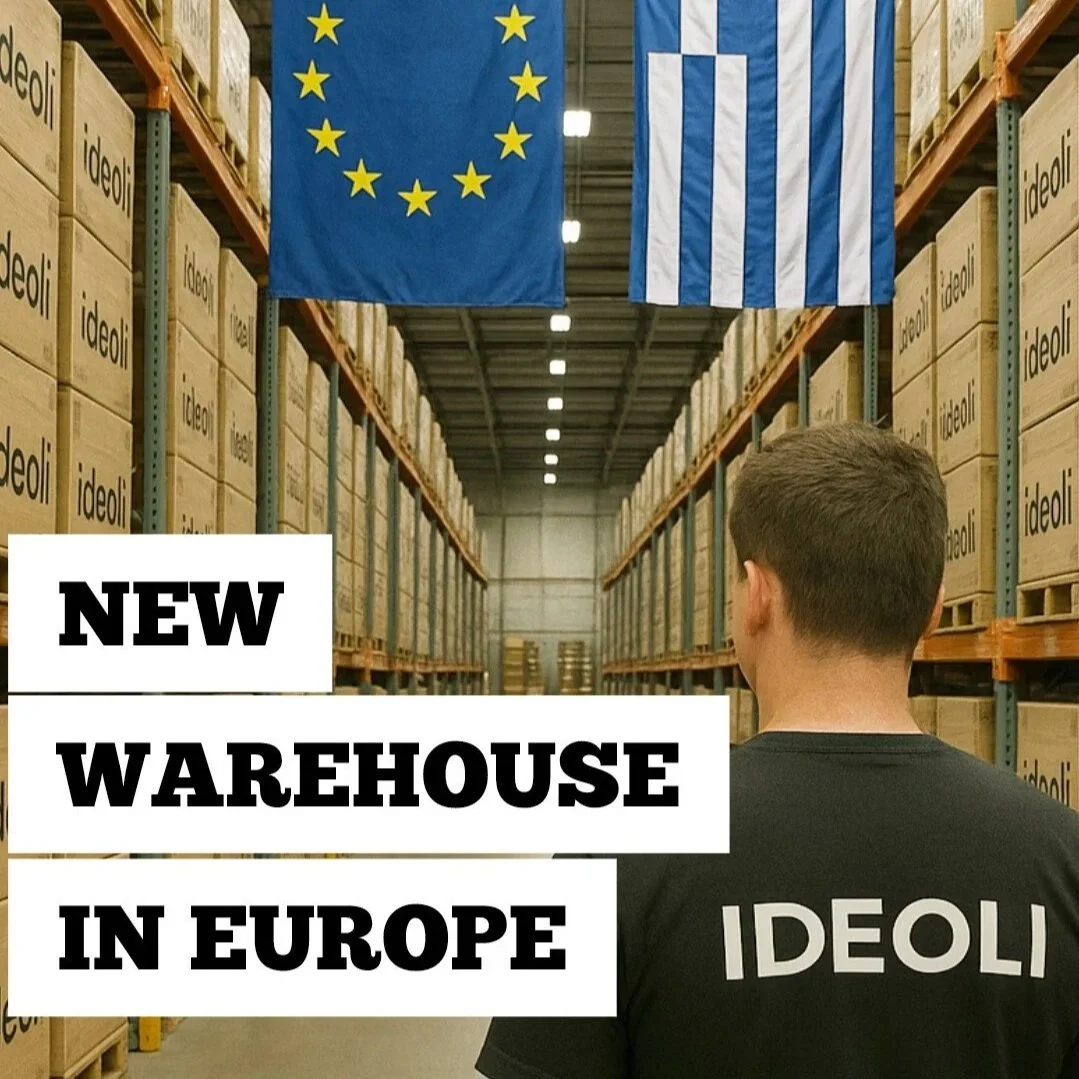 IDEOLI OPENS STRATEGIC EU WAREHOUSE HUB IN ATHENS, GREECE