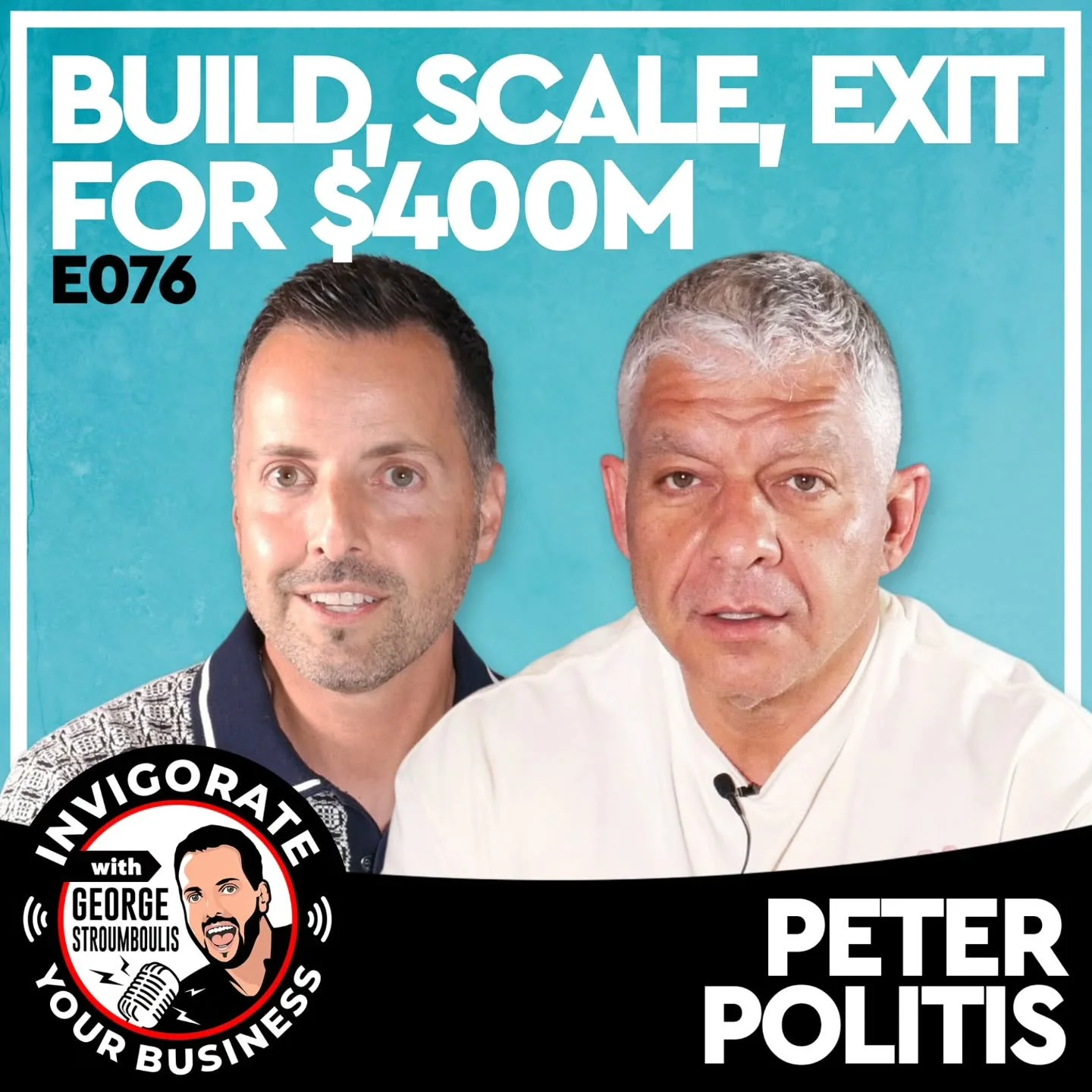 👇 Comment "POLITIS" for episode link!

🎙 PETER POLITIS: HOW TO BUY, SCALE &amp; EXIT BUSINESSES 

📌 @PeterPolitisLife joins @GeorgeStroumboulis on @InvigorateYourBusiness to break down how he built, scaled, and exited businesses worth hu