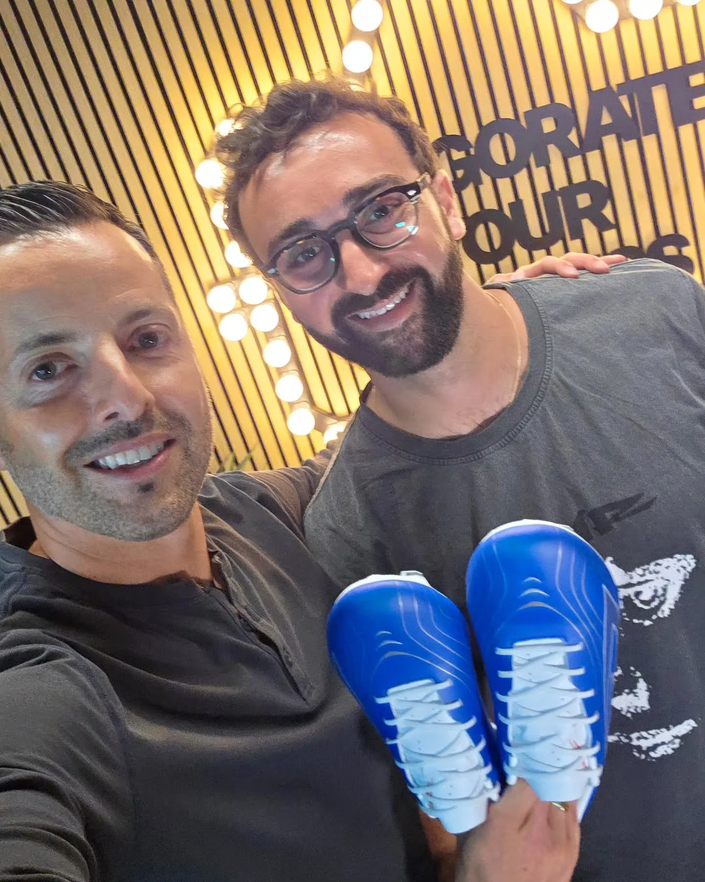 ⚽️ Spent time with Jake Hardy (@jake.sokito), founder of Sokito (@officialsokito), the company behind the world's most sustainable football boot.

Great conversations about purpose-driven business, challenging the norm, and competing with industry gi