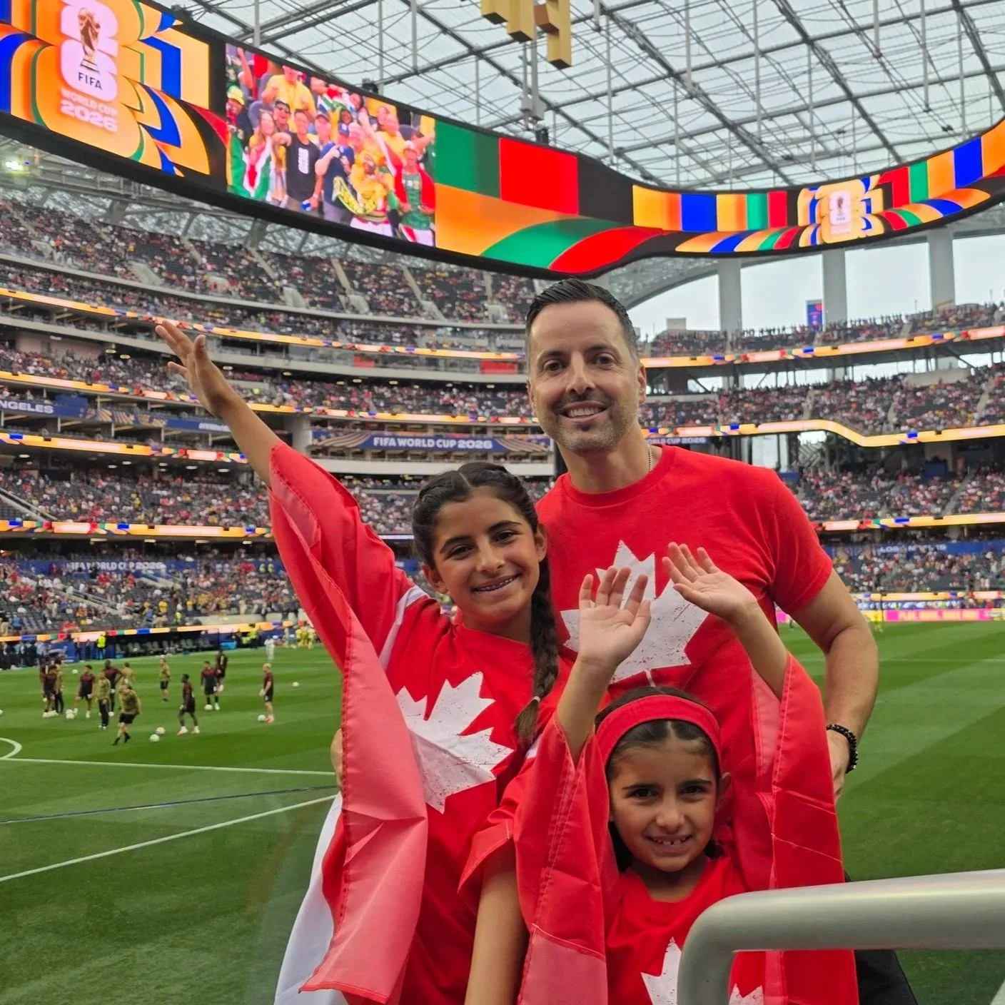 TAKING MY DAUGHTERS TO A WORLD CUP MATCH IN LOS ANGELES