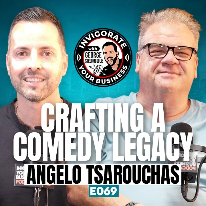CRAFTING A COMEDY LEGACY WITH ANGELO TSAROUCHAS | E069 PODCAST