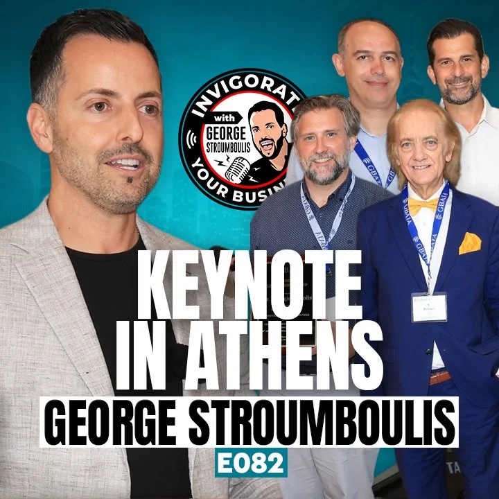 KEYNOTE SPEECH IN ATHENS WITH GEORGE STROUMBOULIS | E082