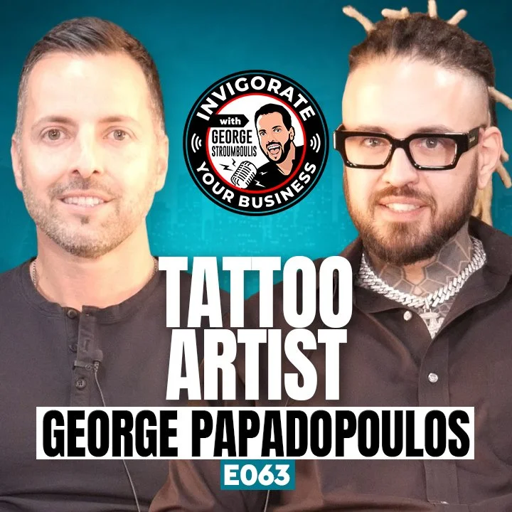 ORGANIZED CHAOS TATTOO ART WITH GEORGE 'DRONE' PAPADOPOULOS | E063 PODCAST