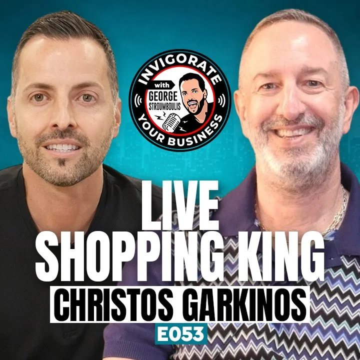 LIVE FASHION SHOPPING DISRUPTOR WITH CHRISTOS GARKINOS | E053 PODCAST
