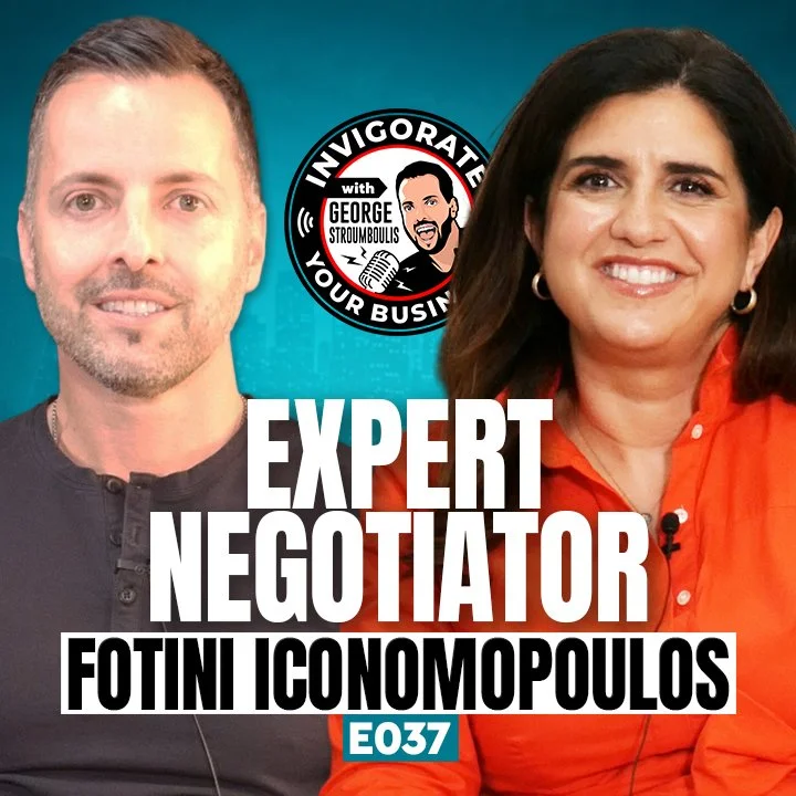 NEGOTIATIONS EXPERTISE WITH FOTINI ICONOMOPOULOS | E037 PODCAST