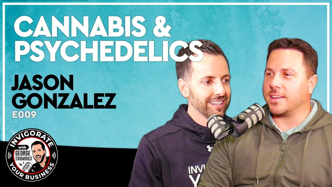 Jason G. sits down with George Stroumboulis on the Invigorate Your Business Podcast to talk about all things cannabis, drugs and the growth of weed from a commercial perspective.