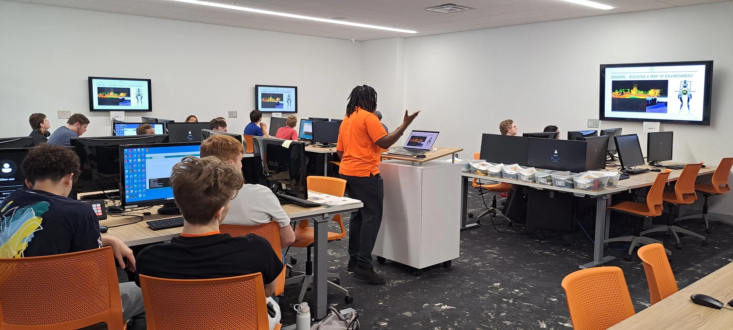 I hosted a Robotics workshop at a STEM Pathways summer camp for high school students on June 15, 2026.