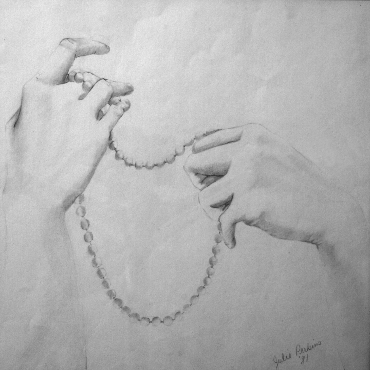 Hands with Pearls