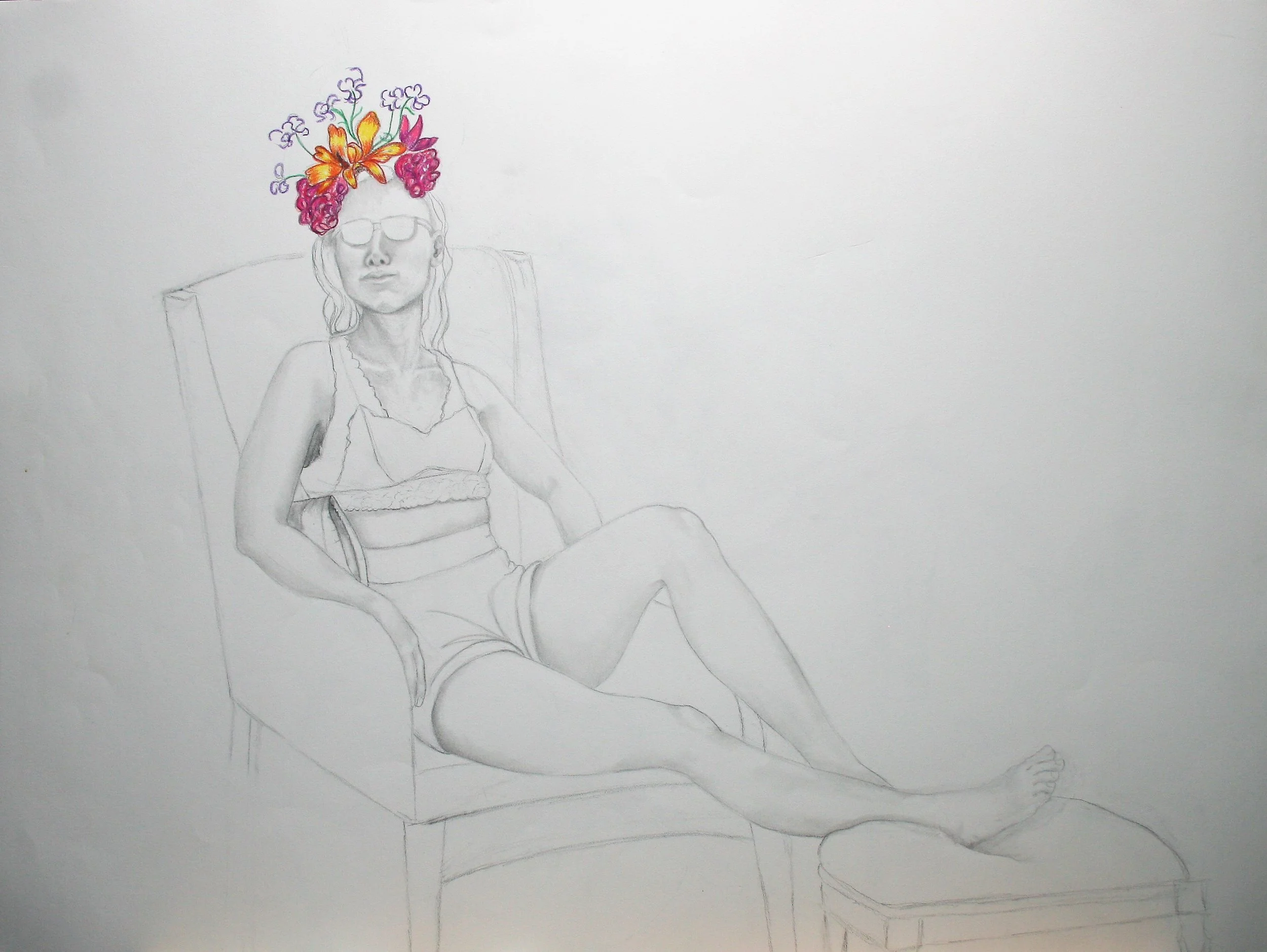 Stephan, Julie-Flowers in her hair.jpg