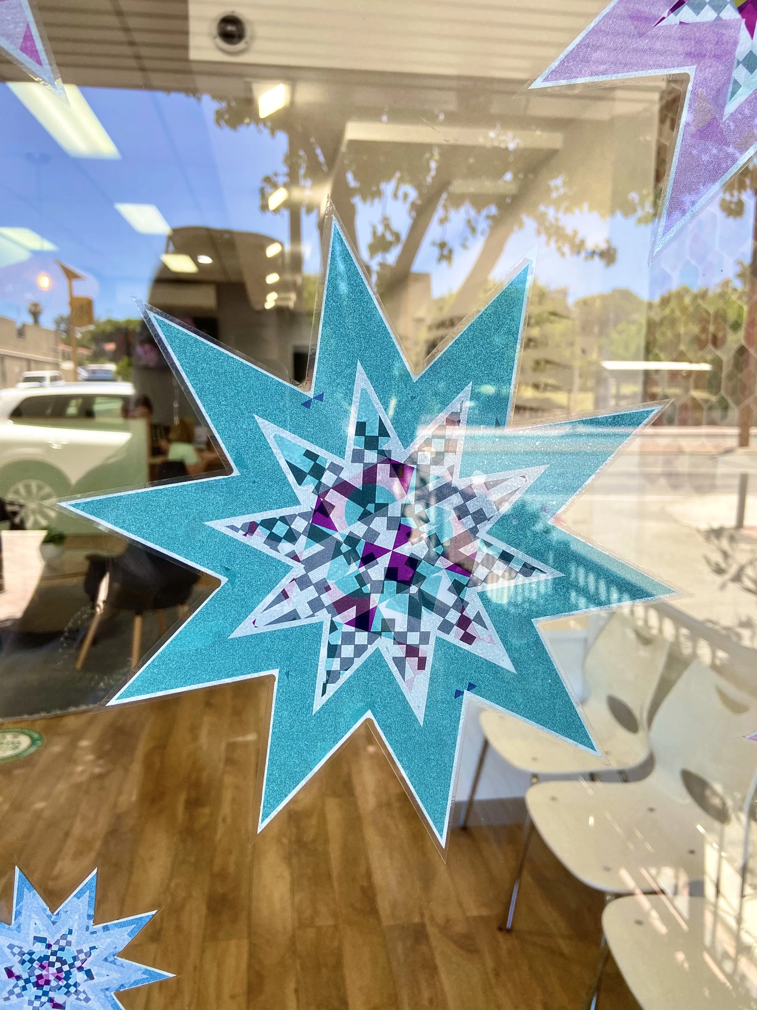 Eyeconik Optometrists - Windows and Wreaths 2020 Installation