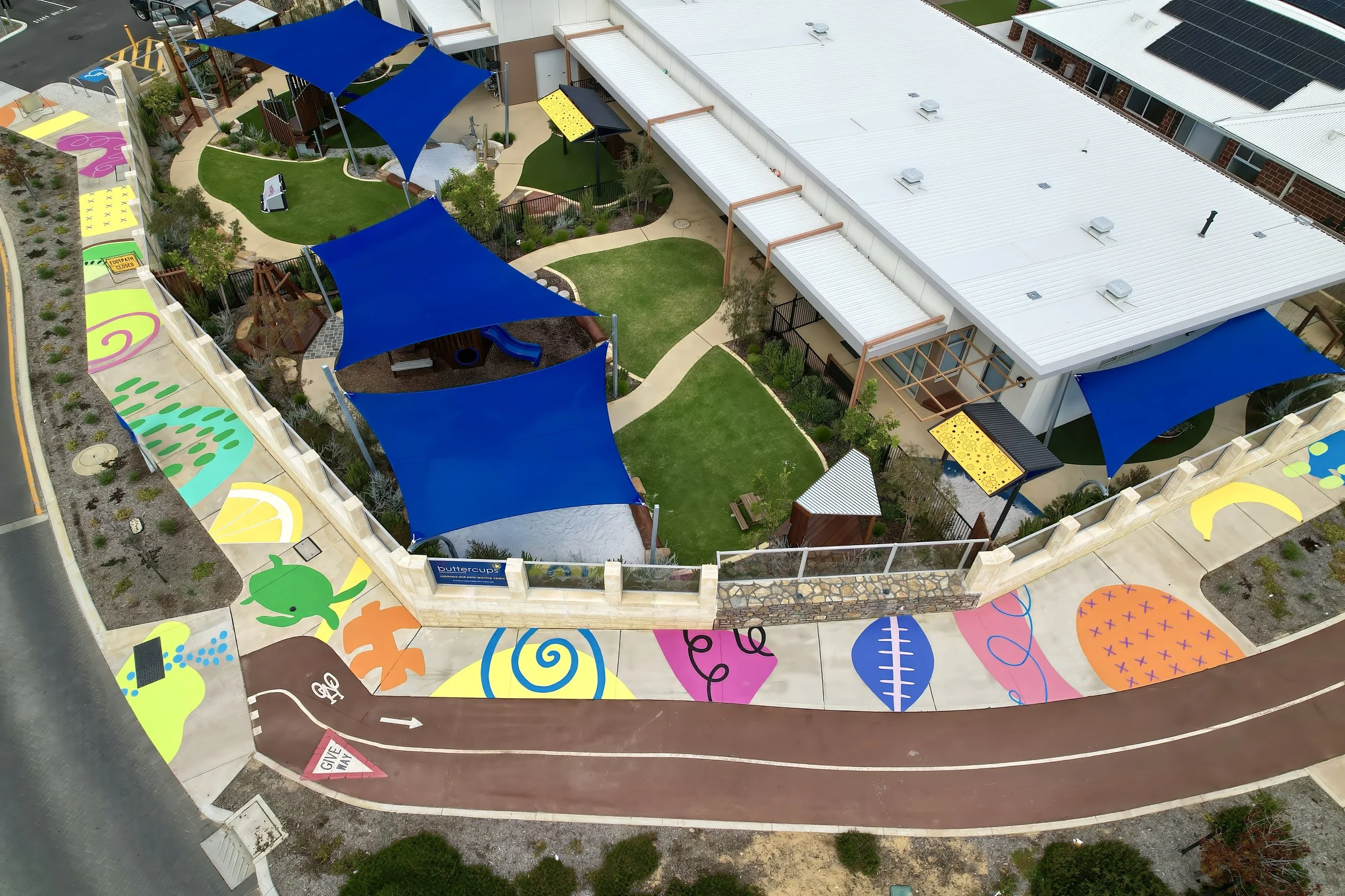 City of Kwinana - Buttercups Daycare mural