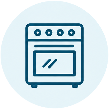 Cocina completamente equipada