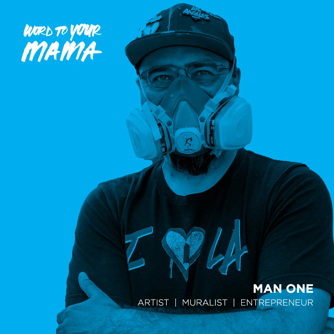 Ep. 25 Man One: Painting Sly Stone’s rv at 4am on the p-funk tip episode artwork