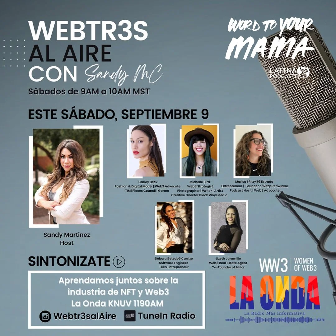 Ep 140 WebTr3s Al Aire Con Sandy MC TAKE OVER episode artwork