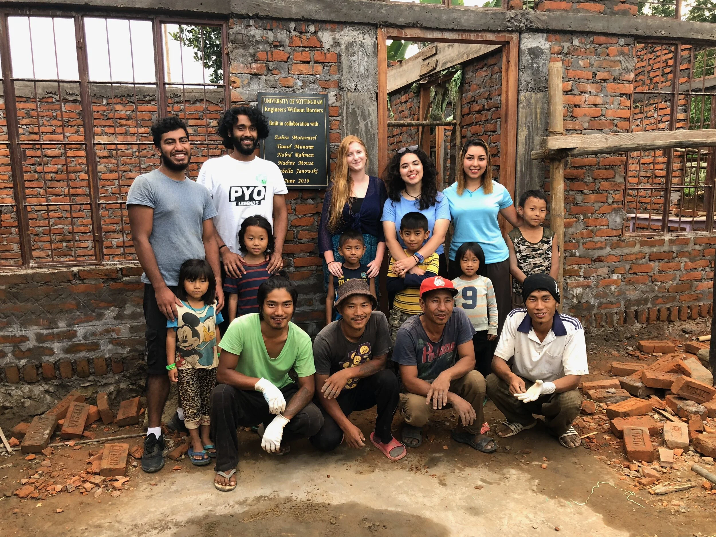 The team that helped build Agun Ki
