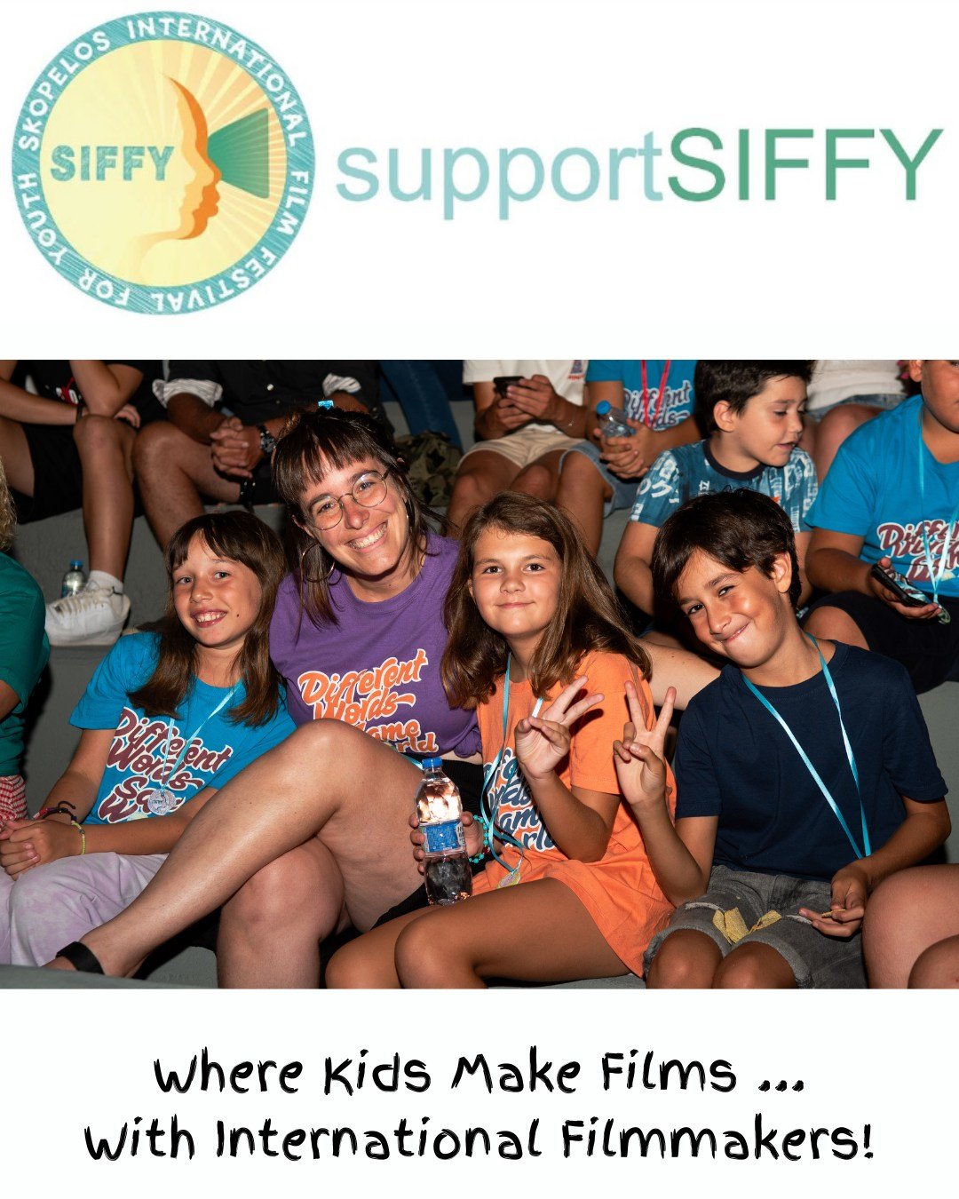 At SIFFY, for fourteen years, our youth film festival has enriched the lives of hundreds of children.  This has happened solely from crowdfunding.

SIFFY kids have a great filmmaking educational experience, with international filmmakers, at no cost t