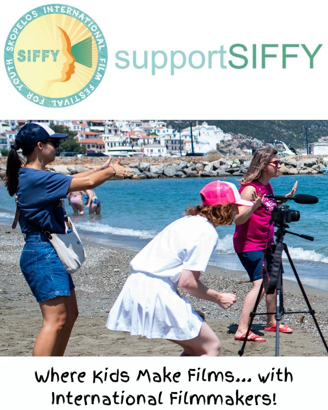 At SIFFY each summer, kids get to work with international filmmakers and take part in every stage of creation of a film, from initial concepts, to filming, to acting, and more.  It's an electric atmosphere that many volunteers and donors take pride i