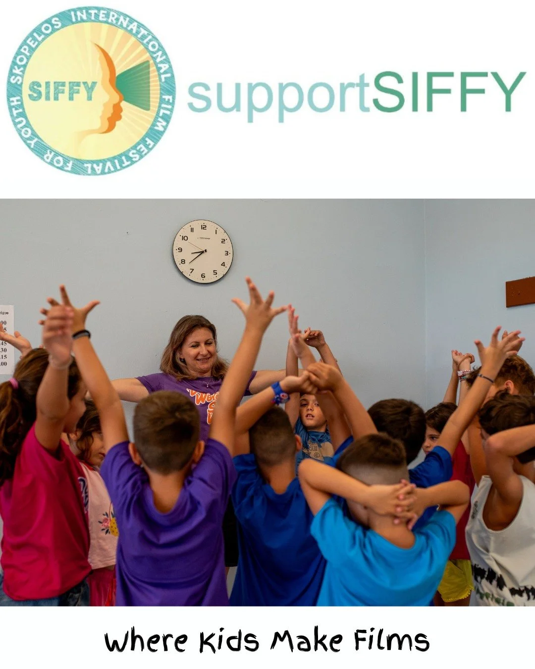 Thinking about making a donation before the end of the year?  Want to make your world a better place?

At SIFFY, for fourteen years, our youth film festival has enriched the lives of hundreds of children.  This has happened solely from crowdfunding.
