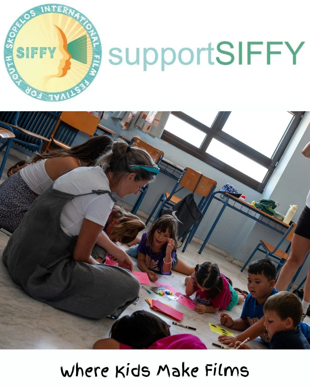 These kids are making a film!  And an award-winning filmmaker is guiding them.  The creativity, the excitement - it's electric!

SIFFY films are created each summer in one fun and intense week. The students do everything, from creating the initial id