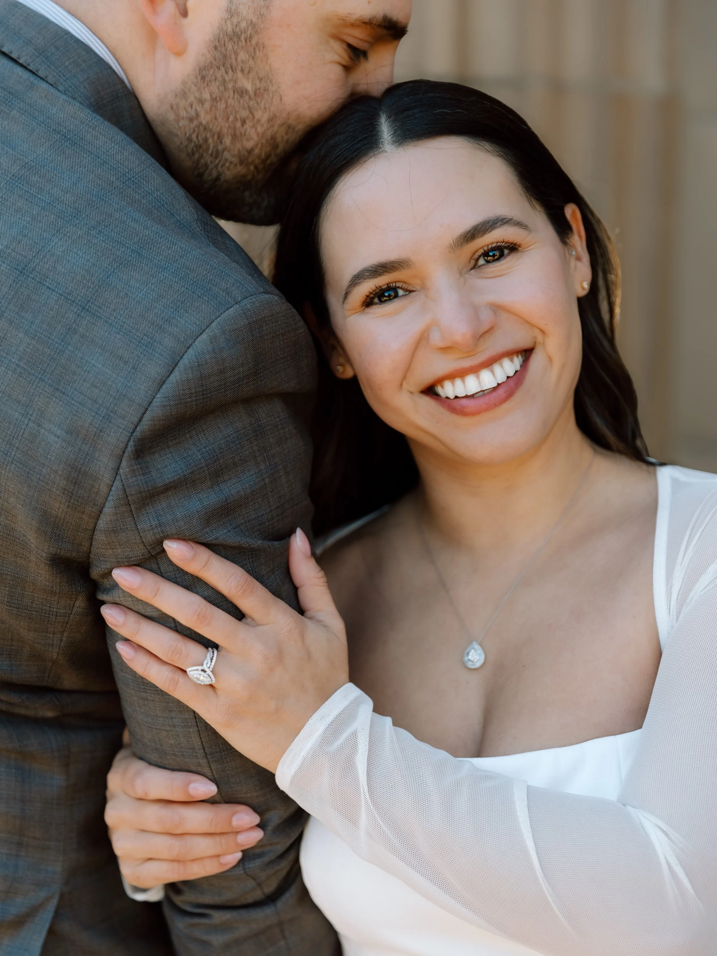 I think one of the biggest misconceptions about intimate weddings is that they&rsquo;re somehow less meaningful.

But standing in front of these photos, all I see is two people completely wrapped up in each other. No distractions. No pressure. No per