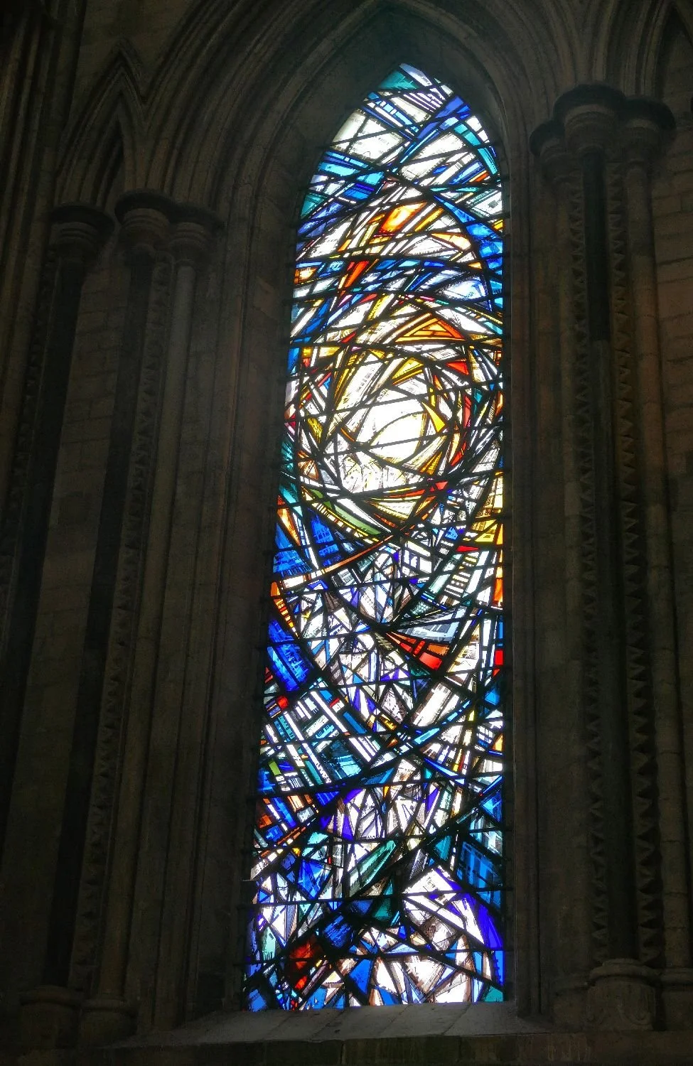 Stain glass by Helen Whittaker, Beverley Minster
