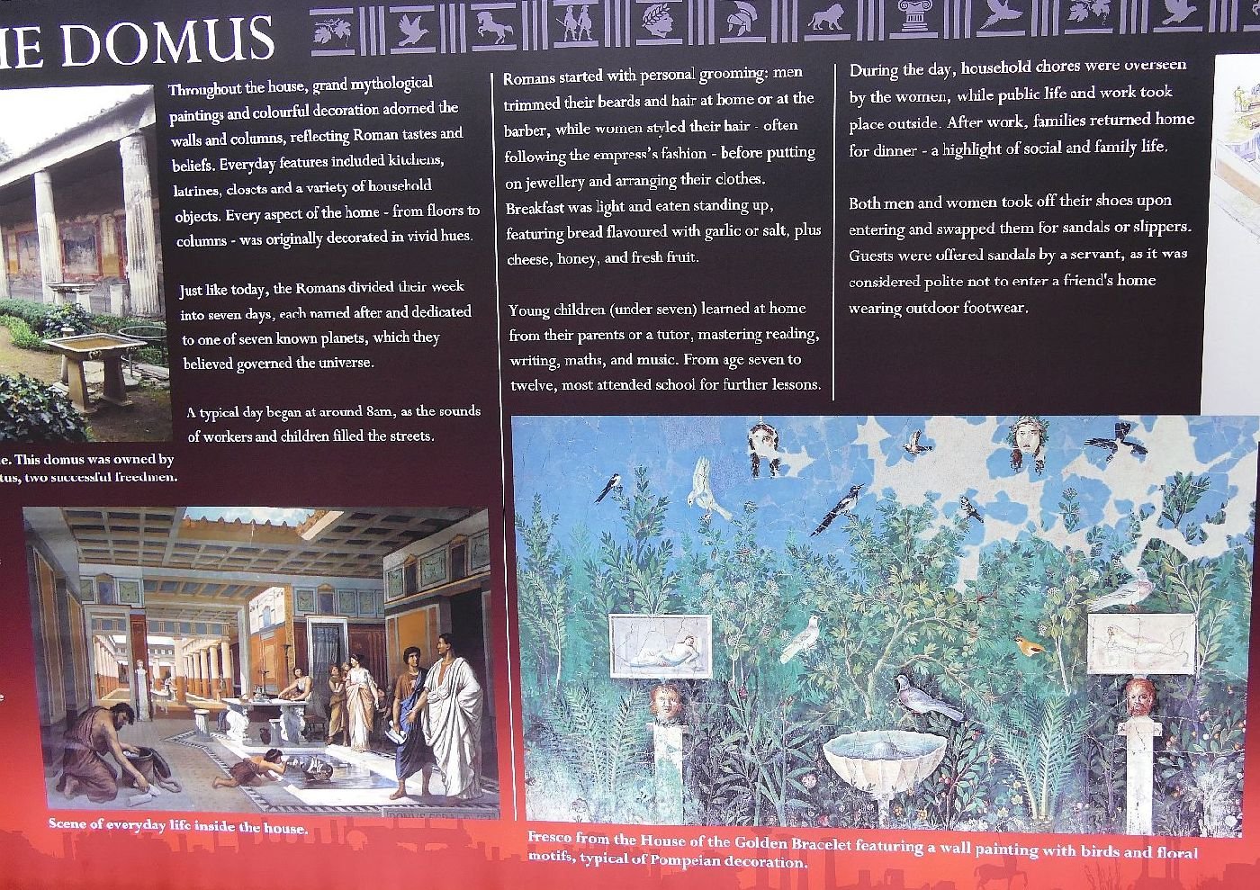 Above and below: a Poster in London