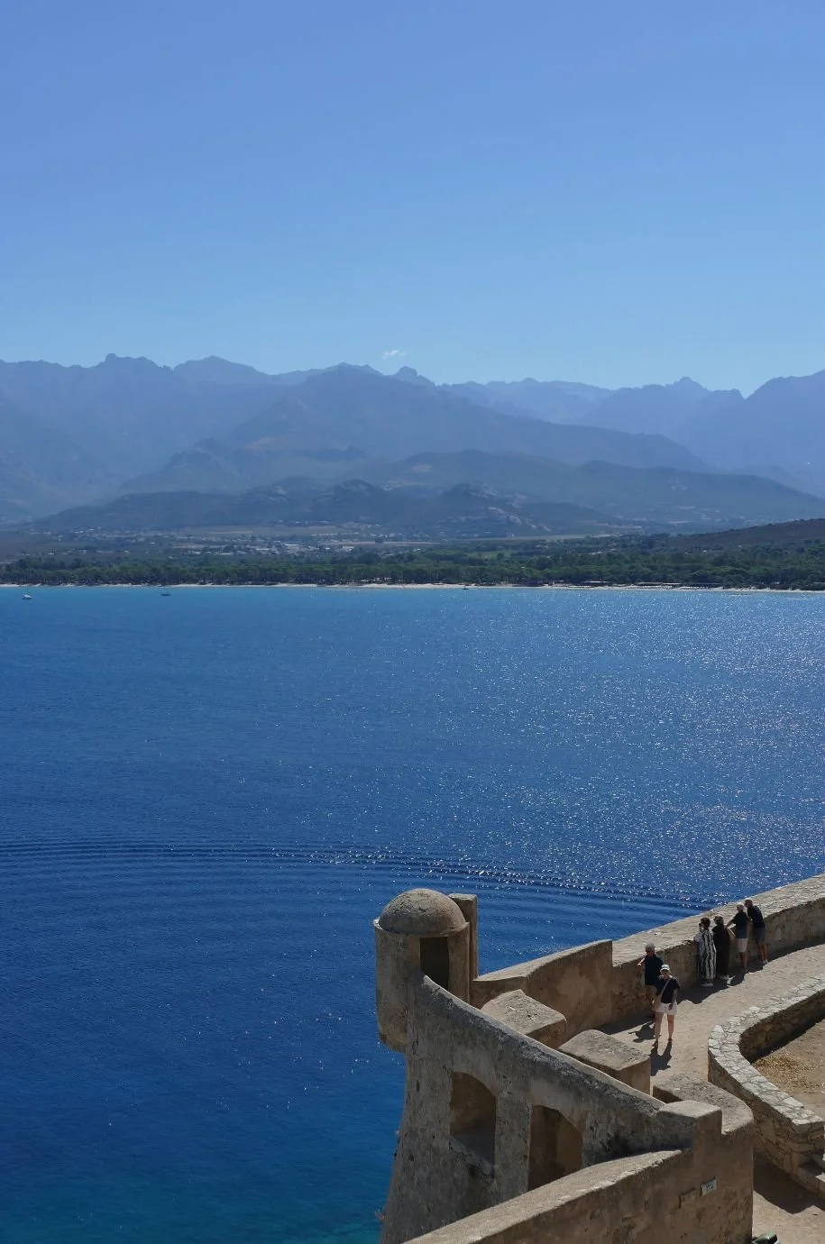 View from Calvi Citadel