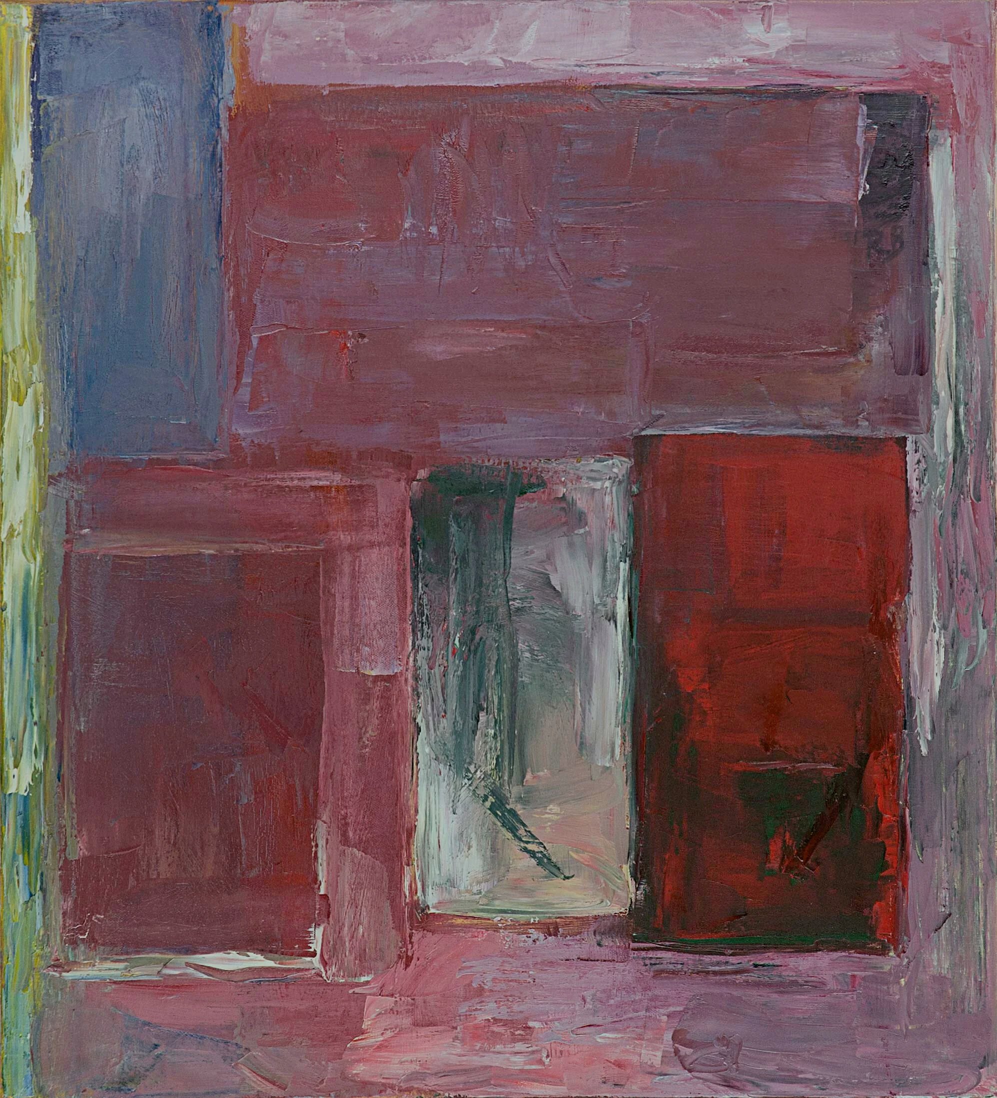 "Marrakech Red", 2008, oil on canvas, 70×64cm, private collection, Switzerland