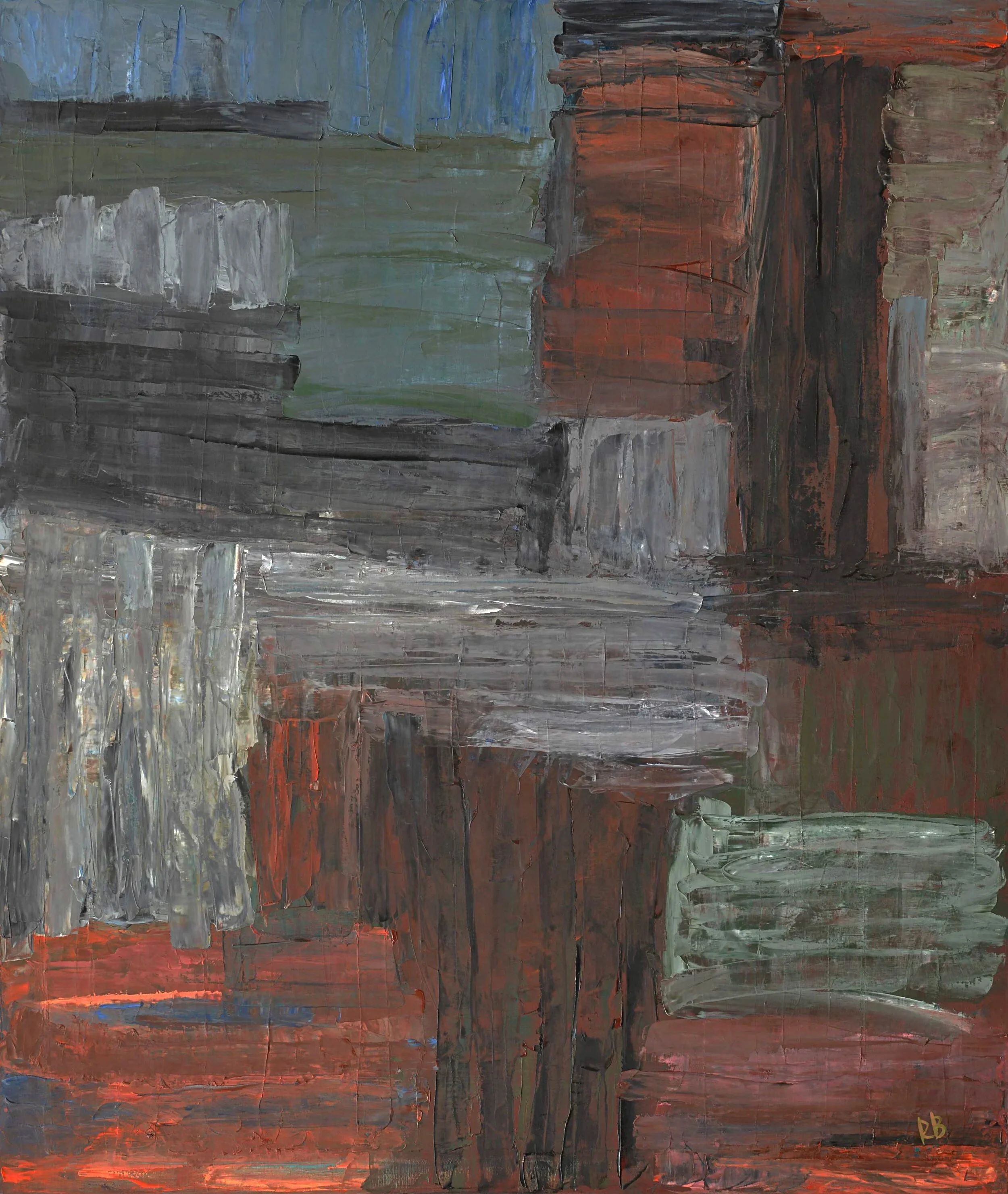 "Well well well will make you", 2005, oil on canvas, 160×135cm, CHF 5400.-