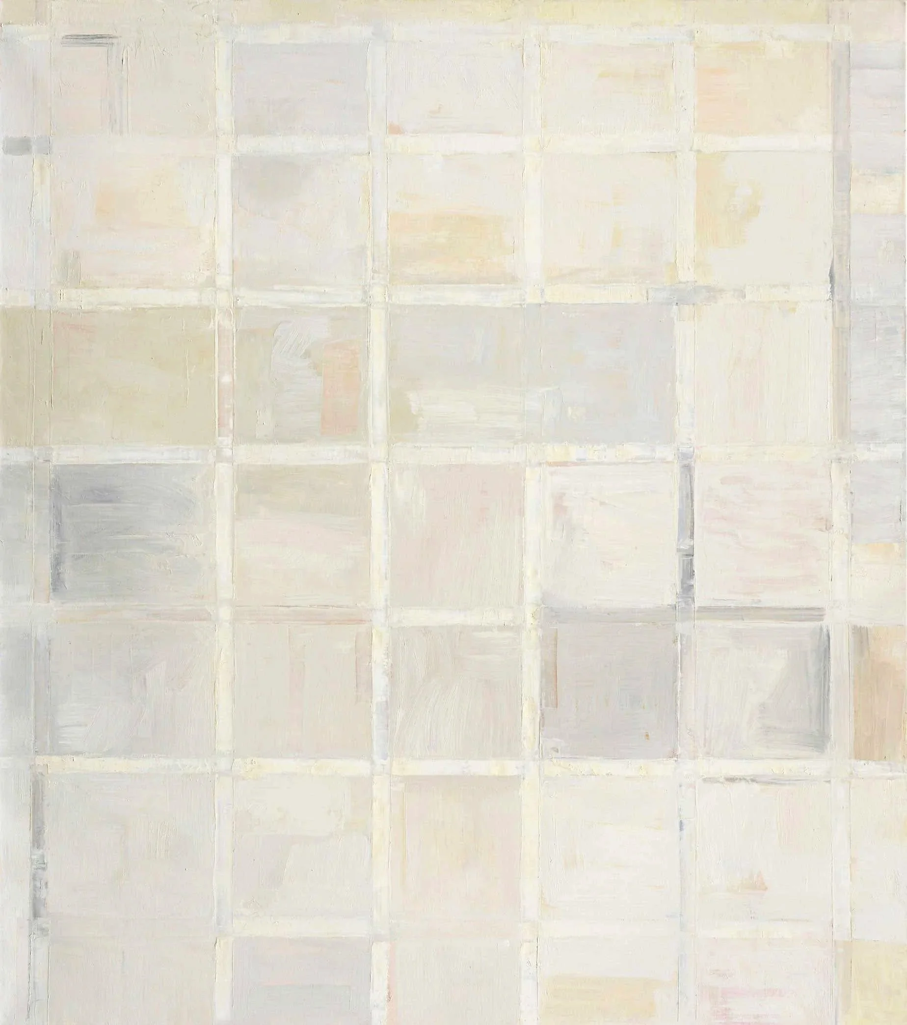 "Winter Day White", 2012, oil on canvas, 135×119cm, CHF 4000.-