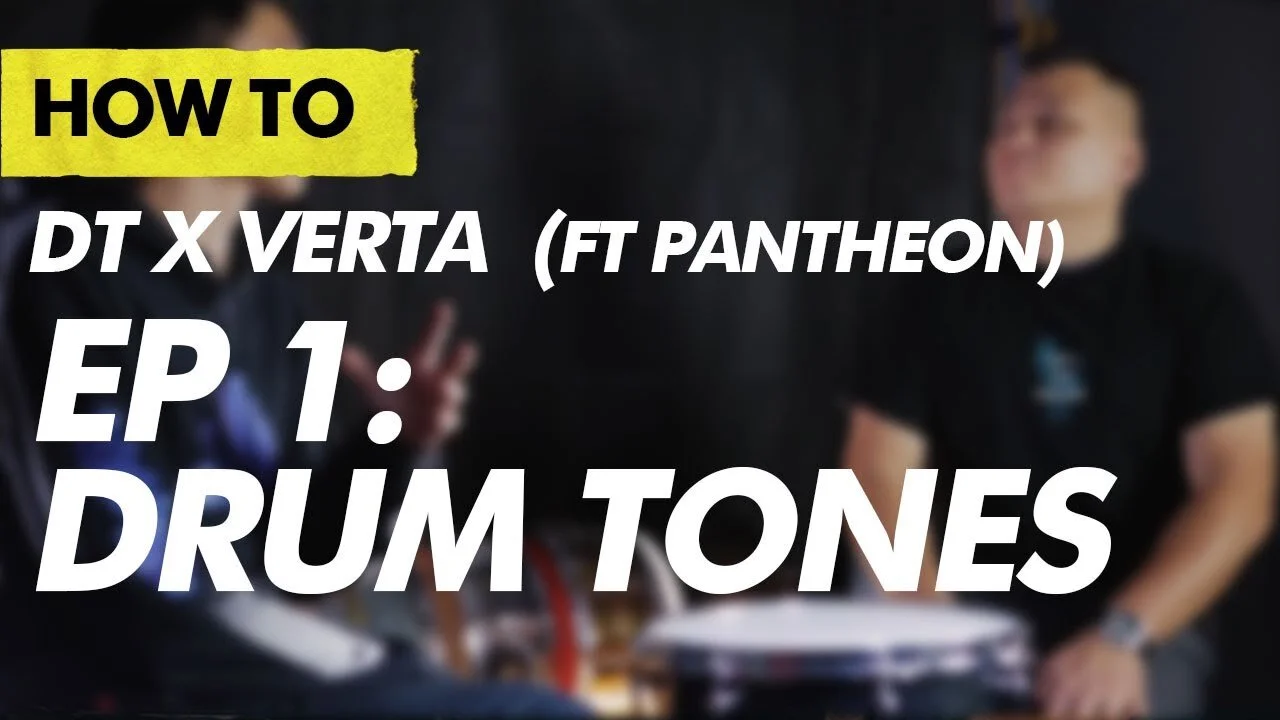 DRUMTANNERY X VERTACOLLECTIVE EDUCATION DRUM WEBSERIES