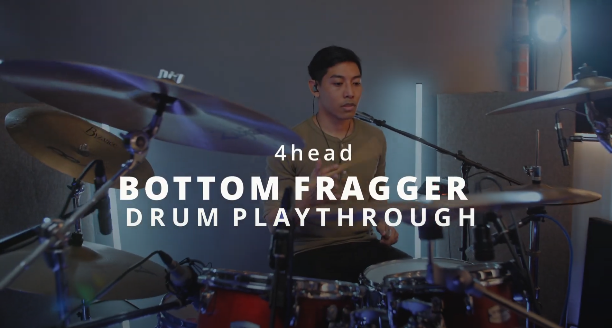 4Head - Bottom Fragger Drum Playthrough