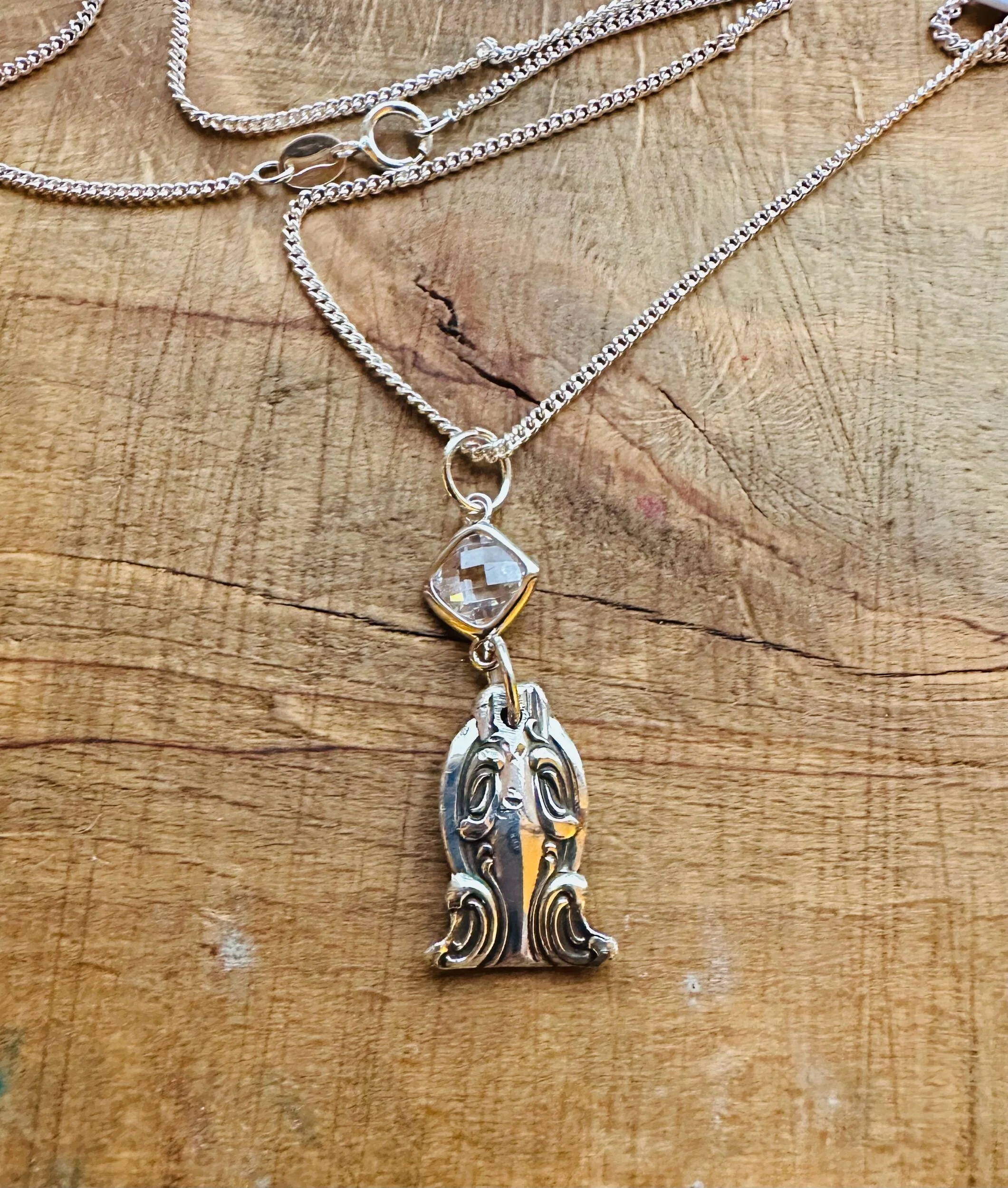 Sterling silver spoon clearance jewelry