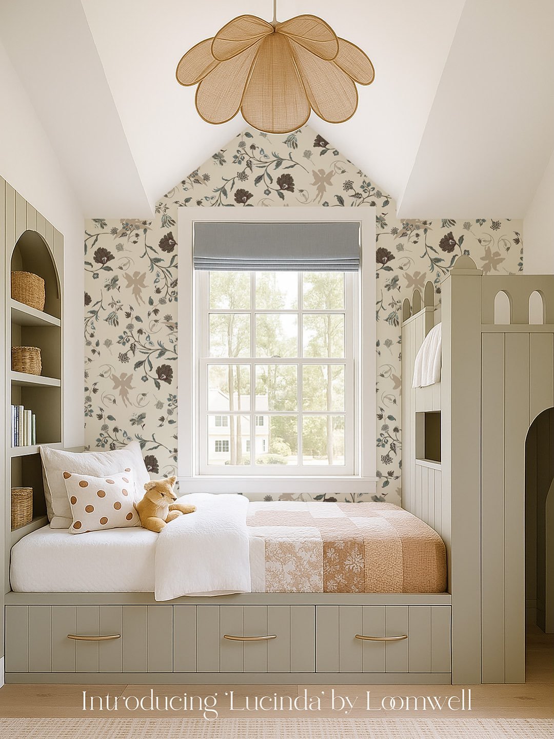 ✨ I&rsquo;m so excited to finally share this&hellip; ✨

My first wallpaper design with @loomwell is now live 🤍

Designed to bring a sense of softness, story and quiet charm to a space, &lsquo;Lucinda&rsquo; is available in a palette of considered co
