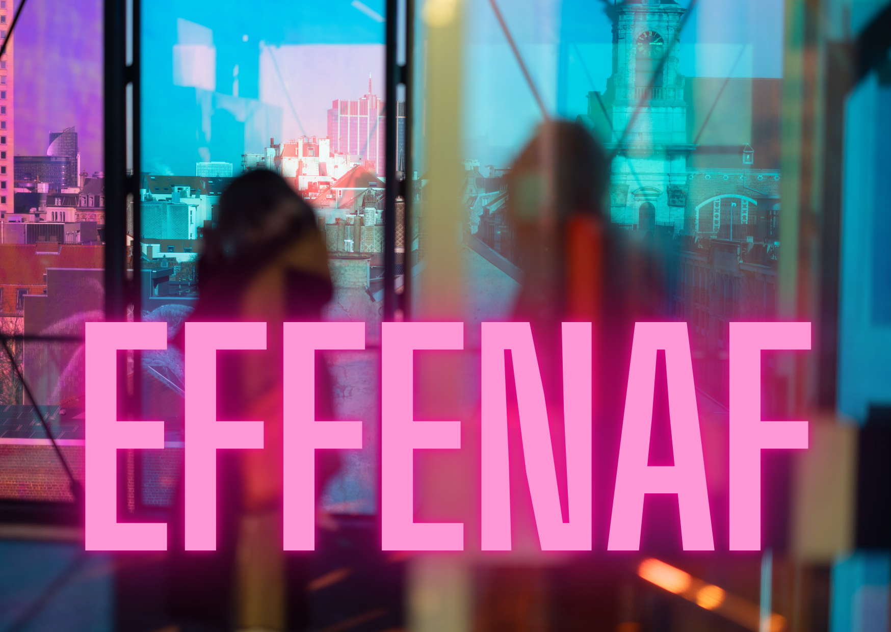 Effenaf: joint exhibition with artist Si Bollé.