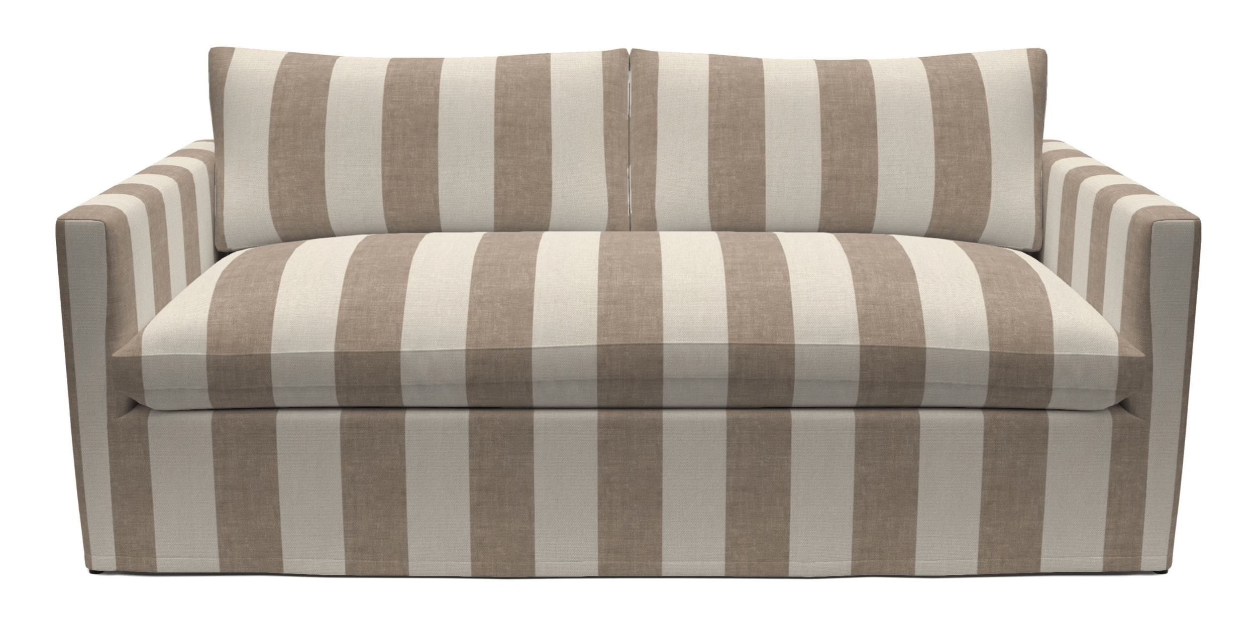 Sofas and Stuff Heyshott Khaki Stripe Sofa