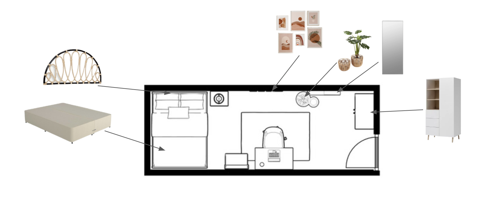 Scandi boho teen bedroom case study — The Living House