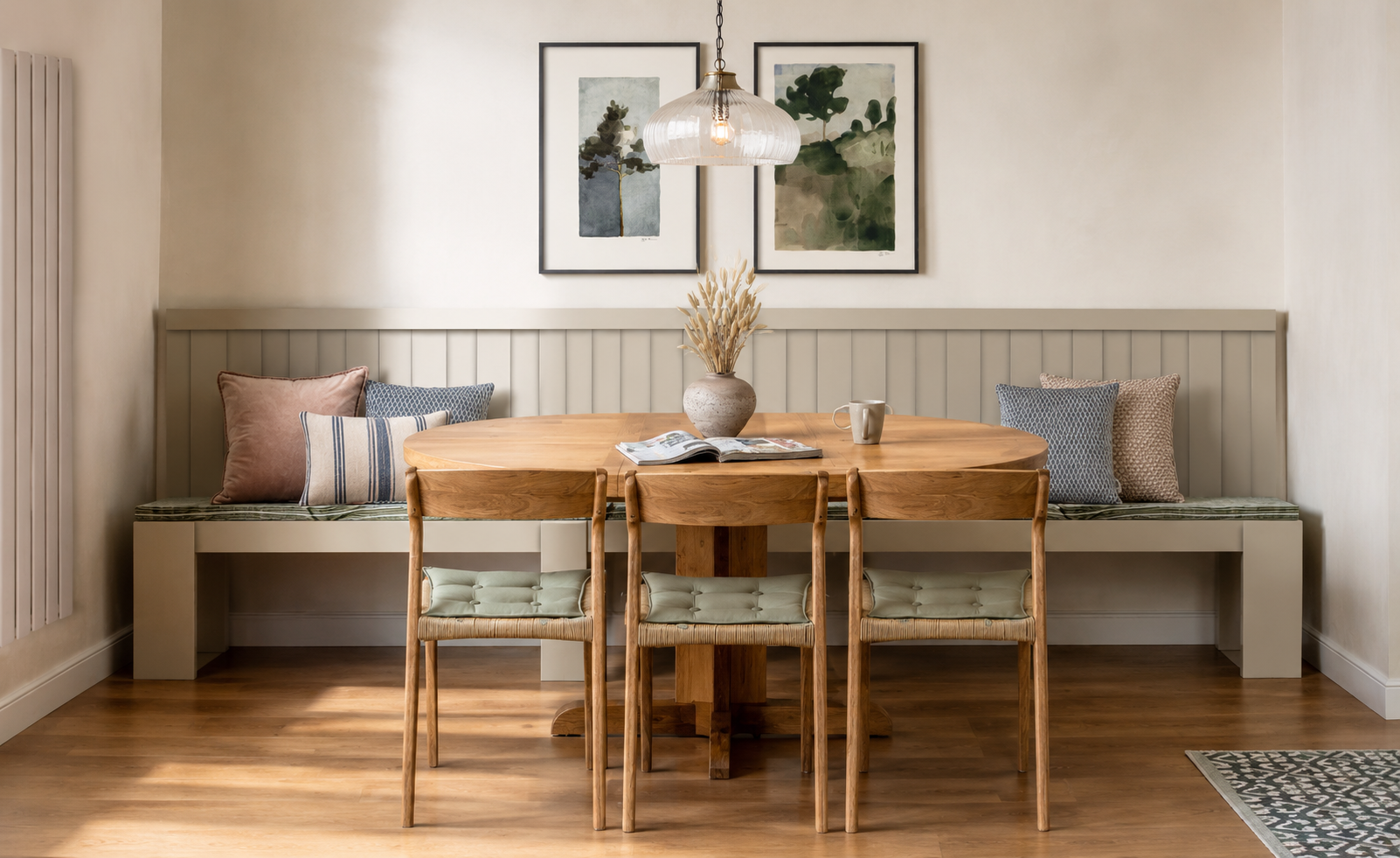 Traditional Considered Dining Nook