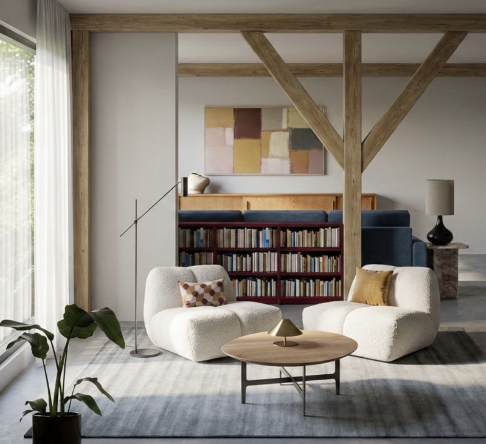 Layered Living Room