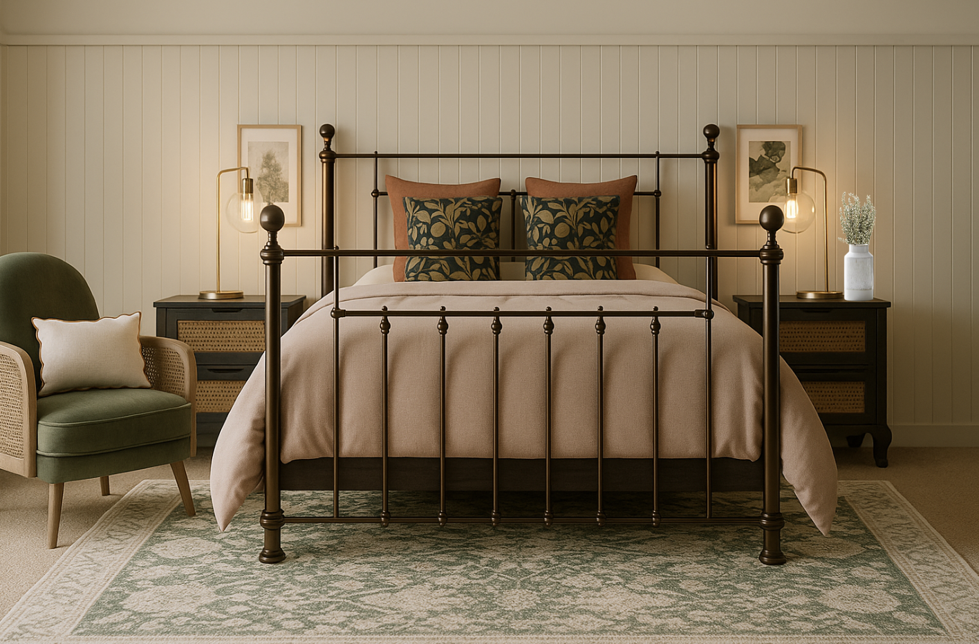 Traditional Guest Bedroom