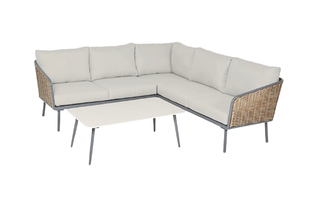 Homebase corner garden outdoor sofa