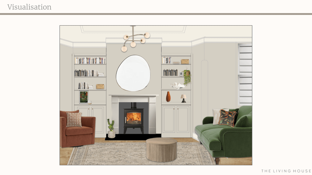 Contemporary and classic living room interior design - Ideas ...