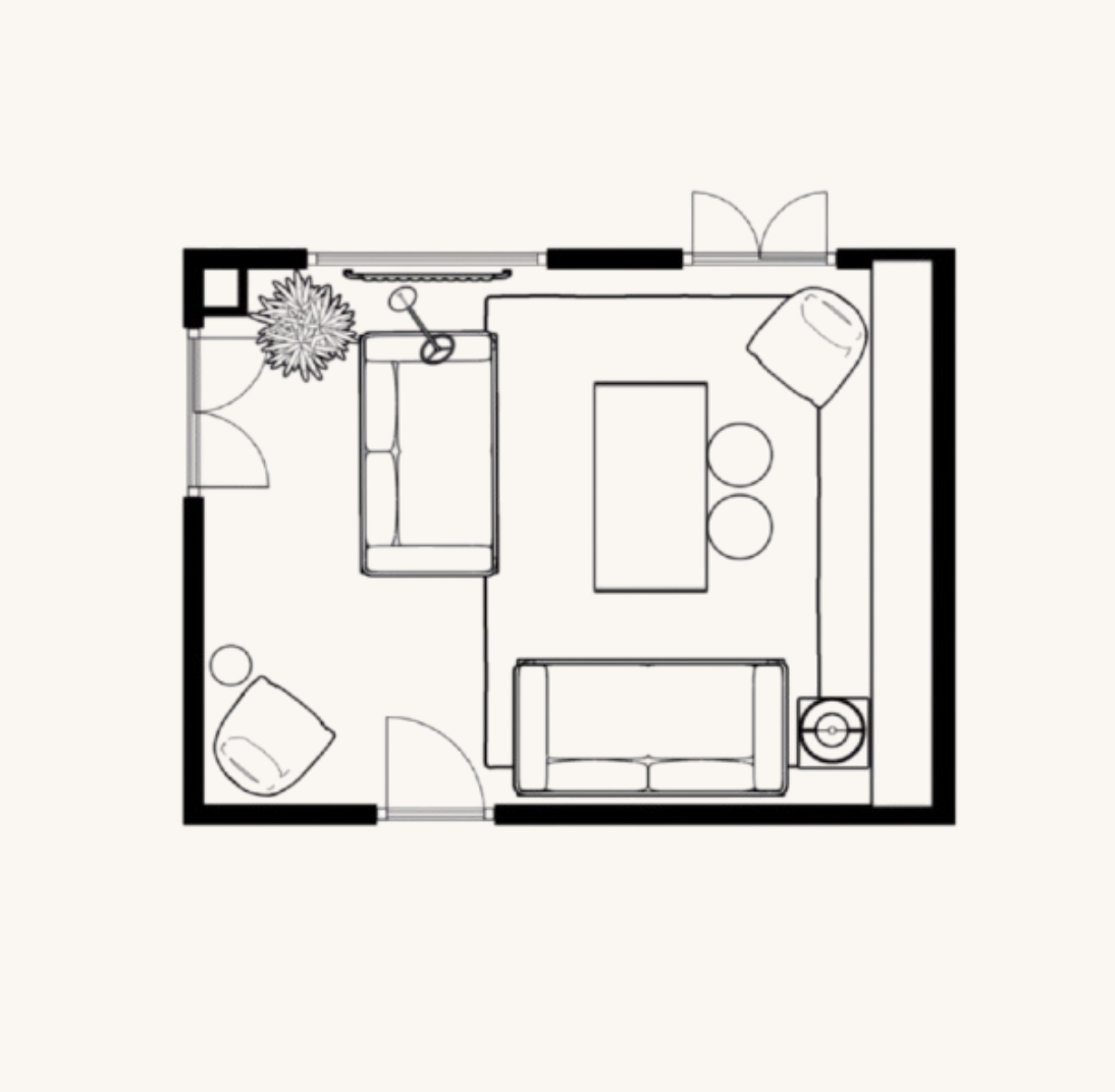 Living Room Layout Ideas