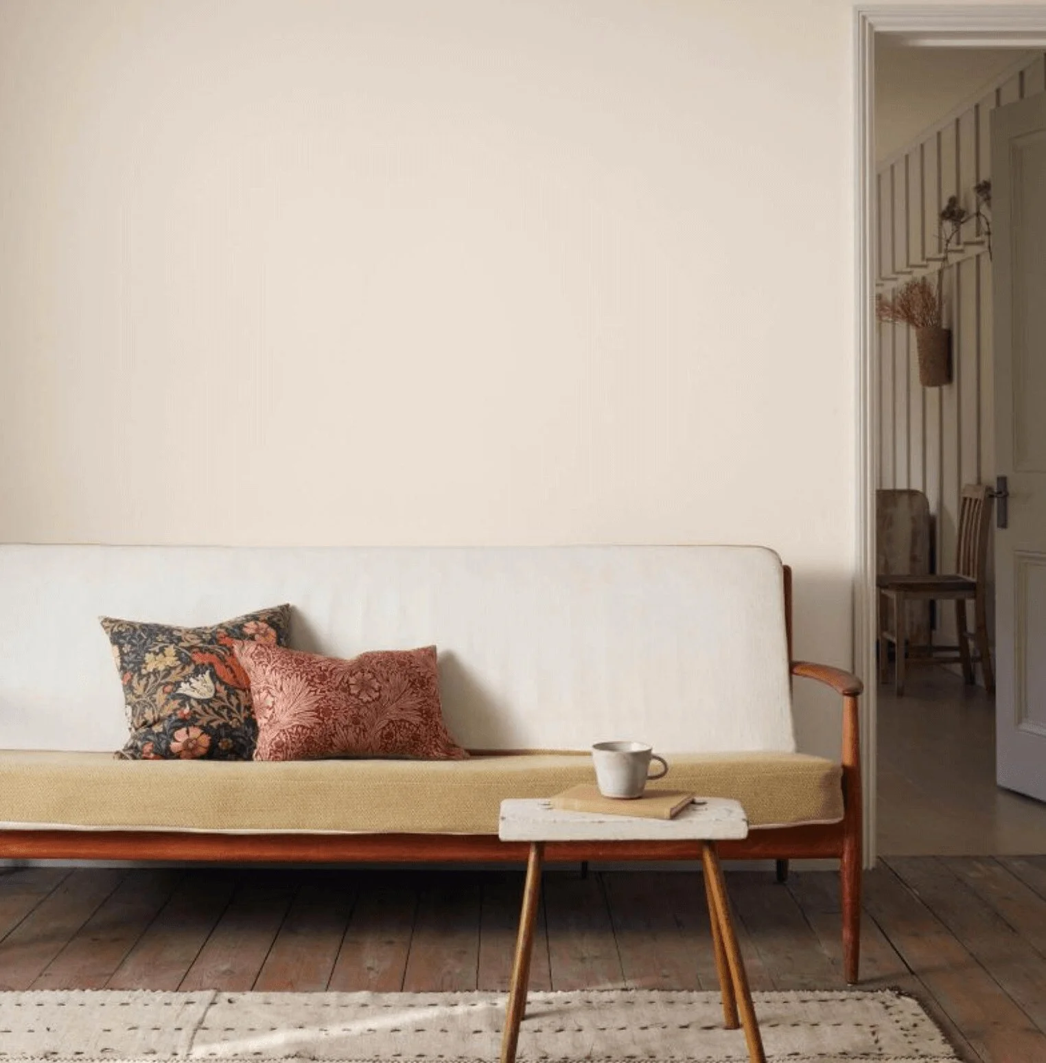 Morris & Co Fired Biscuit Paint For South Facing Room