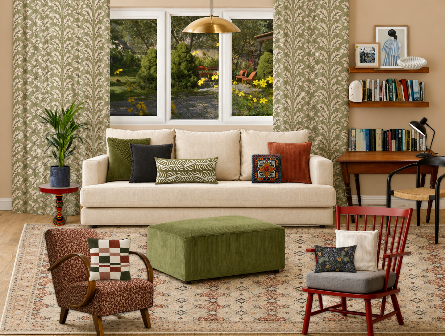 Eclectic Living Room Design The Living House